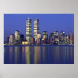 Skyline NYC with World Trade Centre Posters