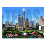 Skyline of Downtown Austin, Texas Postcard
