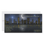 Skyline View Holiday Party Invitation