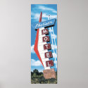 Skyliner Motel on Route 66 Retro Poster posters