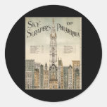 Skyscrapers of Philadelphia Stickers