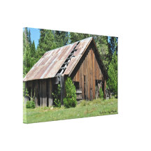 Slabs and Shingles Canvas Prints