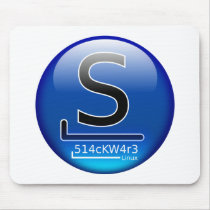 Slackware hacker tapis de souris