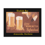 Sladich Bar Postcard