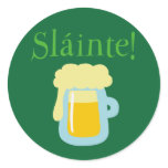 Sláinte Beer stickers