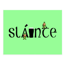 Slainte Gaelic Post Card