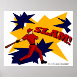 SLAM BASEBALL POSTER posters