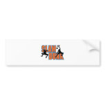 slam dunk basketball design bumper sticker