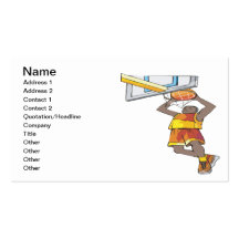 Slam Dunk Business Card Template