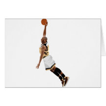 Slam Dunk Greeting Card