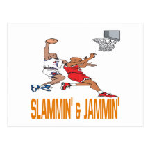 Slammin And Jammin Post Cards