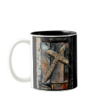 Slanted Cross mugs