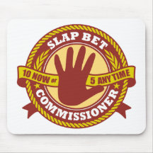 Slap Bet Commissioner Mousemats