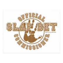 Slap Bet Commissioner Postcards
