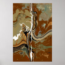 Slate - Abstract Art Poster