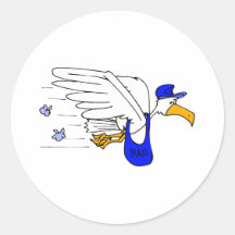 Slater Stork Stickers