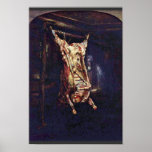 Slaughtered Ox By Rembrandt Harmensz. Van Rijn (Be posters