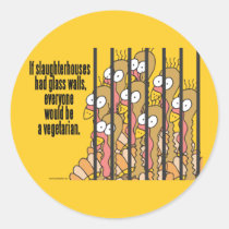 Slaughterhouses - Vegetarian, Vegan stickers