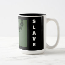 SLAVE BALL AND CHAIN MUGS