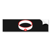 Slave Collar Bumper Sticker
