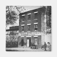 Slave Dealers, 1860s Fridge Magnet