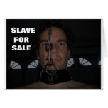 SLAVE FOR SALE cards