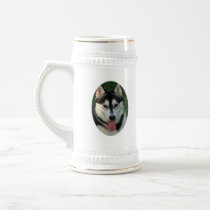 Sled Dog Beer Stein Coffee Mug