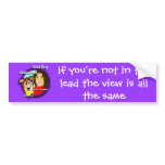 Sled Dog Champion Yvette O'Connor bumper stickers