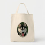 Sled Dog Environmental Tote Bag