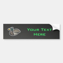 Sleek Duck Bumper Stickers