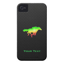 Sleek Horse Racing Case-Mate iPhone 4 Case