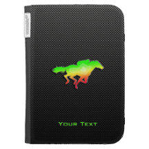 Sleek Horse Racing Kindle Covers
