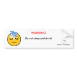 Sleep and Drive Bumper Sticker bumper stickers