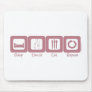 Sleep Ballet Eat Repeat Mouse Pads
