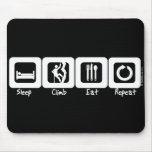 Sleep Climb Eat Repeat mousepads
