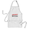 Sleep deprived mum of TRIPLETS aprons