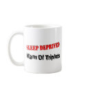 Sleep deprived mum of TRIPLETS mugs