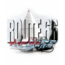 Sleep in a Wigwam - Route 66 T-shirt