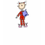 Sleep Over Girl In Her Pyjamas Shirt