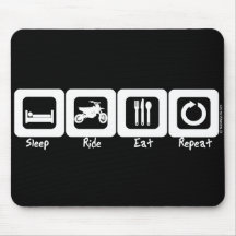 Sleep Ride Eat Repeat Mouse Mats