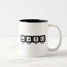 Sleep Skate Eat Repeat Mug