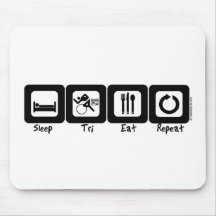 Sleep TrI Eat Repeat Mouse Mats
