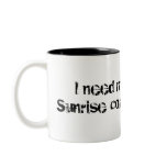 Sleep VS Sunrise Mug