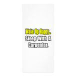 Sleep With a Carpenter Personalised Rack Card