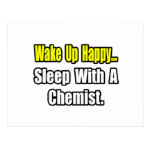 Sleep With a Chemist Post Cards
