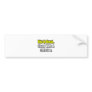 Sleep With a Christian Bumper Sticker