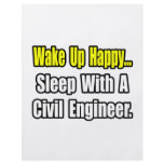 Sleep With A Civil Engineer flyers