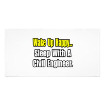 Sleep With A Civil Engineer Photo Cards