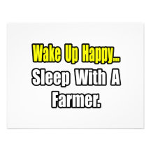 Sleep With a Farmer Personalized Announcement