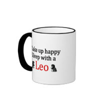 Sleep With a Leo Mugs